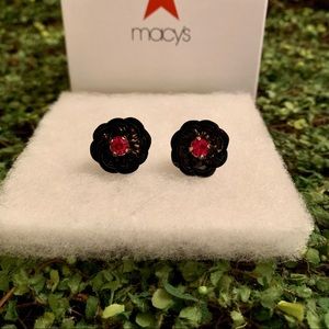 INC flower stud earrings